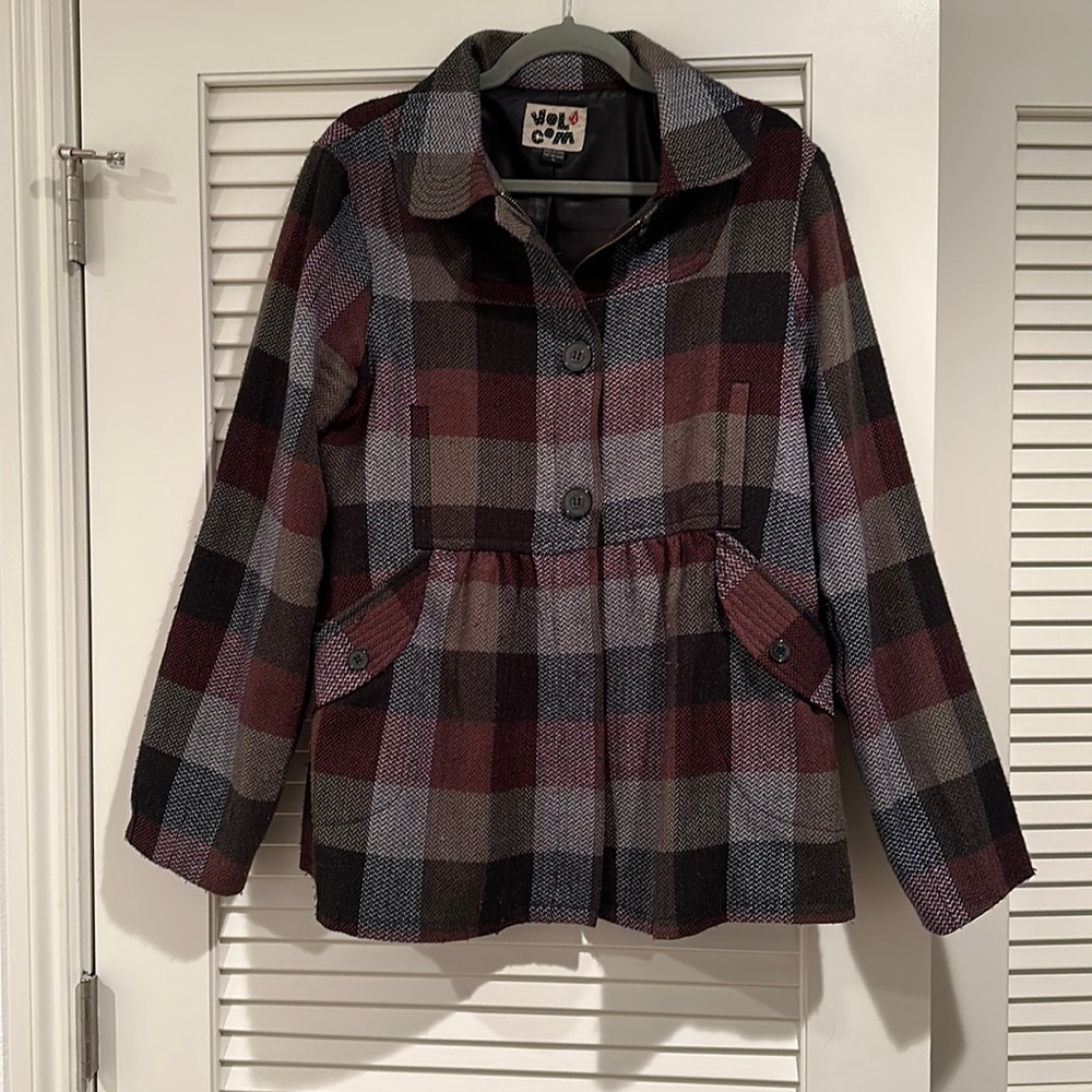 Volcom Plaid Jacket
